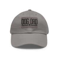 Dad Hat with Leather Patch (Rectangle)