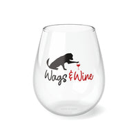 WagsNWine_Stemless Wine Glass, 11.75oz