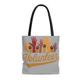 "GRRA Paws Up Volunteer" AOP Tote Bag in two sizes