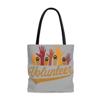 "GRRA Paws Up Volunteer" AOP Tote Bag in two sizes