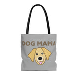 "Dog Mama" AOP Tote Bag Available in 3 sizes