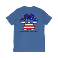 "PawsNStripes" T-shirt